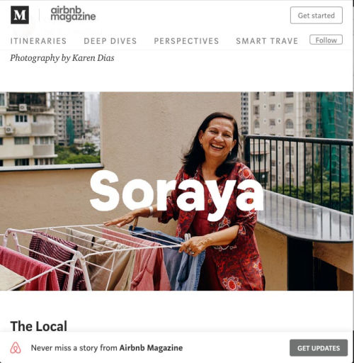 Mumbai, Travel, Portraits, Airbnb, Homestay, India, Karen Dias