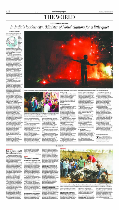 Mumbai, India, Noise, Pollution
